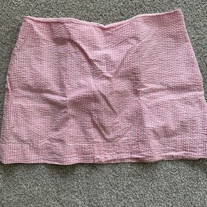 Lilly Pulitzer Seersucker Skirt